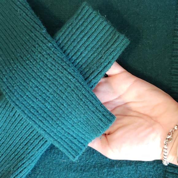 Blue/green turtleneck sweater size S - Picture 7 of 12